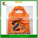 Wholesale Orange Color Sunflower Shape Foldable Shopping Bag thumbnail-3