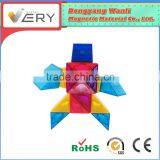 Fantasy Pre-school Learning Safe Magnetic Construction Building Block Wooden Blocks Toys For Children thumbnail-3