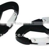 Hot Sale Mini Cheap Aluminum Round Shaped Pocket Carabiner for Promotion