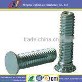 #6 Steel flush head self clinching studs, Self clinching fasteners