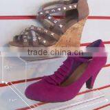 High Quality Acrylic Shoe Shelf Acrylic Slatwall Shoe Shelf