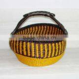 Cheap Foldable Multicolors Seagrass Basket