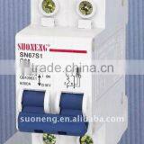 IEC60898 ISO9001 Over Under Voltage Protection Circuit Breaker SN67S1