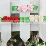 Wholesale Polyester Ribbon Rose thumbnail-1