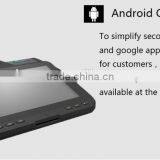 P10 3G/wifi Android 4.2.2 POS Tdevice With Embedded 58mm Thermal Printer thumbnail-4