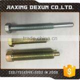 China suppliers OEM steel hex bolts screw, CNC maching parts