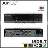 JUNUO China Manufacture OEM New Full hd Mpeg4 H.264 Mstar Digital tv Receiver Isdb-t Philippines