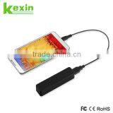 Slim Design 1200mah/2000mah/2600mah Mini Power Bank External Battery Charger With Keyring thumbnail-2