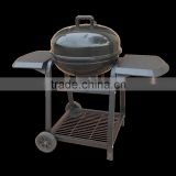 22.5"charcoal grill with two side shelf