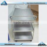 Stainless Steel Flexible Laboratory Hand Trolley thumbnail-4