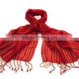 viscose lurex scarf