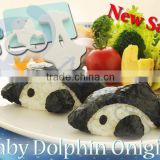 japanese kitchenware decoration cookware gift lunch box bento cook tool rice ball molds set baby dolphin onigiri