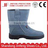 Pink Rubber Boots Steel Toe Cap for Safety Shoes Manufacture no Lace Safety Boots Pink Steel Toe Safety Rigger Boots thumbnail-1