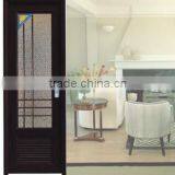 Pvc Glass Louvered Door
