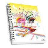 Custom A4/A5 Size Hardcover Composition Book 80 Sheets Spiral Bound Notebook thumbnail-2