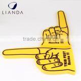 Foam Finger for Sale,promotional Oem Foam Hand,eva Foam Cheering Hands thumbnail-2