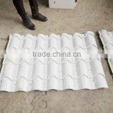 Russia Popular Type Color Coated Metal Roofing Tile Roll Forming Machine With Hydraulic Station thumbnail-6