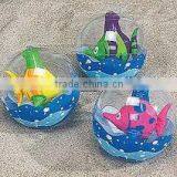 24" 3D Transparent Beach Ball With Animal Inside thumbnail-6