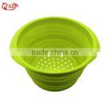 Leaky Bowl, Silicone Multifunctional Bowl, Kitchen Tool thumbnail-1