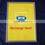 New Product China Supplier Customized Snap Slim Clip Open Frame Light Box Wholesale