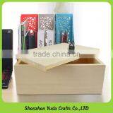 Shenzhen Yuda Manufacture MDF Box Crafts Wooden Locking Storage Box thumbnail-5