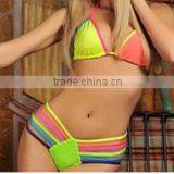 BSC044 Hot Sex Imeges Fission Pure Triangle Bikini Swimwear thumbnail-2