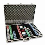 Custom poker chip case,PVC diy poker chip case,1000 silver aluminium poker chip case
