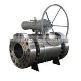 Trunnion Type Forged Steel Three Piece Ball Valve thumbnail-1