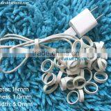 White Eco-friendly Natural Rubber Band / Elastic and Unbreakable Bands thumbnail-2