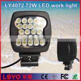 4.6 Inch 72w 3300 Lumen Epistar 24 Led Work Light Stand