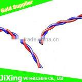 Red Blue Red Yellow PVC Insulated RVS Twisted Cable