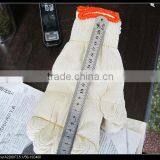 Bleach White Dot 100% Cotton Knited GLoves Cotton Stirng Knit Cotton Gloves Knitted Working GLoves PVC Dot Palm Cotton Gloves thumbnail-1