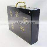 Custom Design Natural Unfinished Wood Craft Hinged Box thumbnail-1