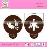 Christmas Snowflake Fondant Cake Decorating Stencil thumbnail-1