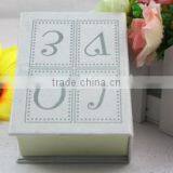 European and American Style Wedding Favor Candles Romantic Love Letter Book Candle thumbnail-3