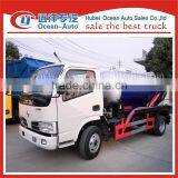 Small Size 4cbm Vacuum Tank Truck Sewage Truck thumbnail-4