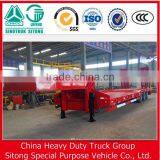 Multi Axle Hydraulic Low Bed Trailer for Carrying Crane/excavator/tractor thumbnail-4