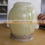 BEST PRICE PAKISTAN SUPPLIER URNS ONYX MARBLE HANDICRAFTS thumbnail-3