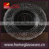 2016 Hotsale CLEAR PASTRY CAKE PLATE OR PLATTER SWEETS DESSERTS ROUND CLEAR CHINESE GLASS thumbnail-3