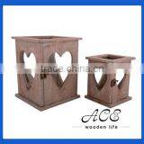 Vintage Wooden Lantern for Home Decoration thumbnail-1