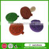 100% Food Grade Homemade Silicone Cookie Stamper thumbnail-4