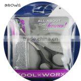 High Quality Eyebrow Scissors Beauty Make up Set thumbnail-1