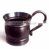 Antique Finish Moscow Mule Genuine Copper Mug thumbnail-1