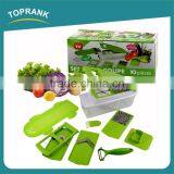 10pcs Multipurpose Fruit Vegetable Tool Set Manual Vegetable Peeler Grater Slicer Cutter thumbnail-3