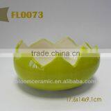 New Design Egg Shape Ceramic Flower Pots thumbnail-1