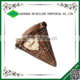 Woven Wicker Hanging Baskets for Sale thumbnail-2