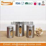 Eco-friendly Stainless Steel Metal Airtight Storage Canister thumbnail-1