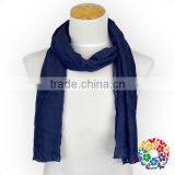 Baby Girls Luxuries Washable Solid Color Fashion Scarf Various Color Silk Scarf thumbnail-3