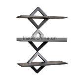 Hot Sale Three Level Shelving System Mdf Wood Home Wall Decor Wall Floating Shelf thumbnail-2