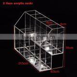 Wholesale High Quality Custom OEM Acrylic Brush Stand thumbnail-1